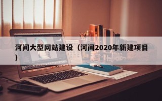 武穴河间大型网站建设（河间2020年新建项目）